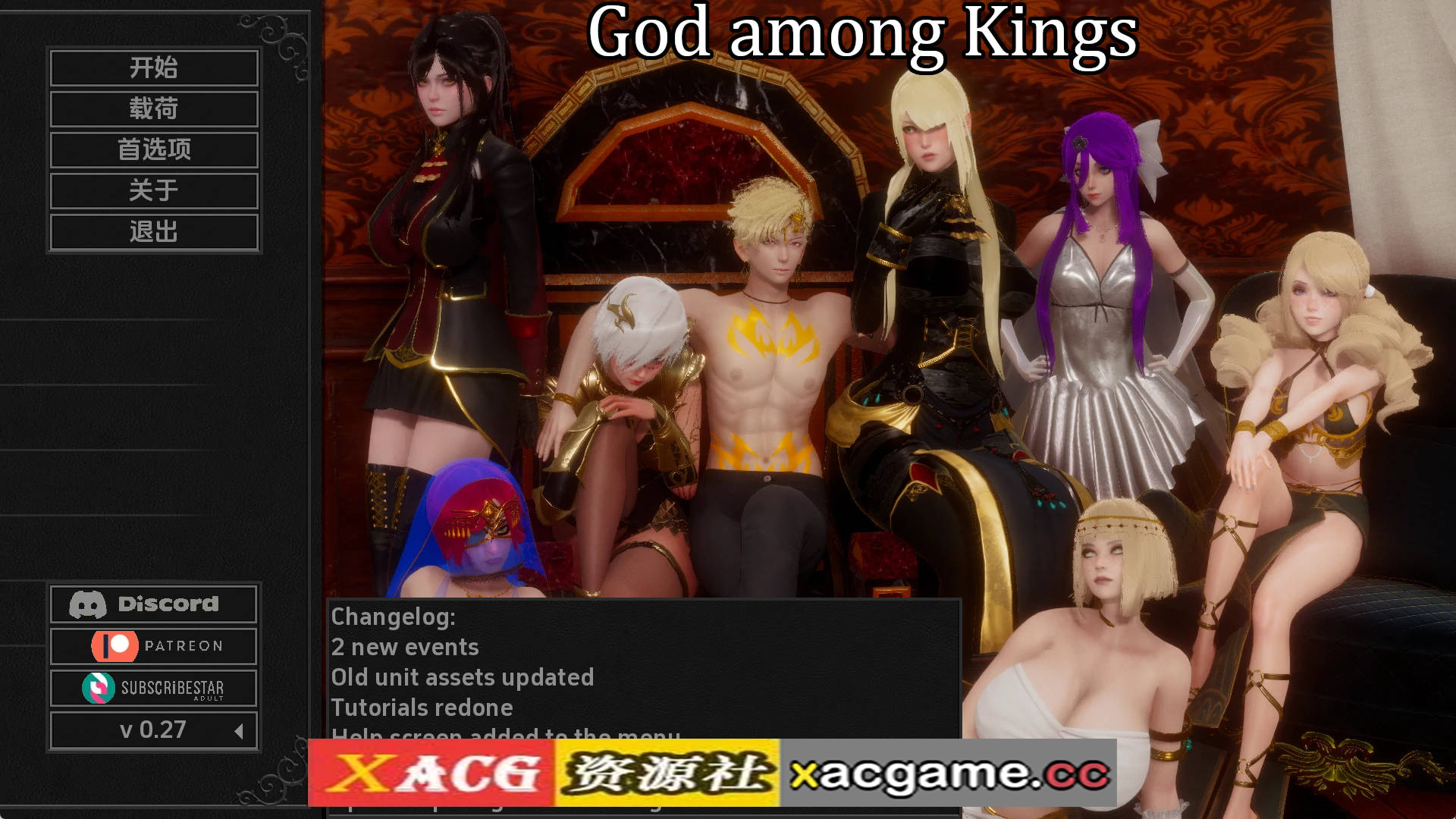 【PC+安卓/欧美SLG】王中之神0.27汉化版【2.36G/汉化/动态/更新】