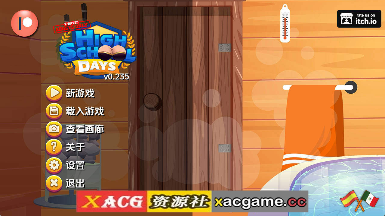 【PC/欧美SLG】高中时代v0.231 AI版【2.06G/汉化/动态/更新】