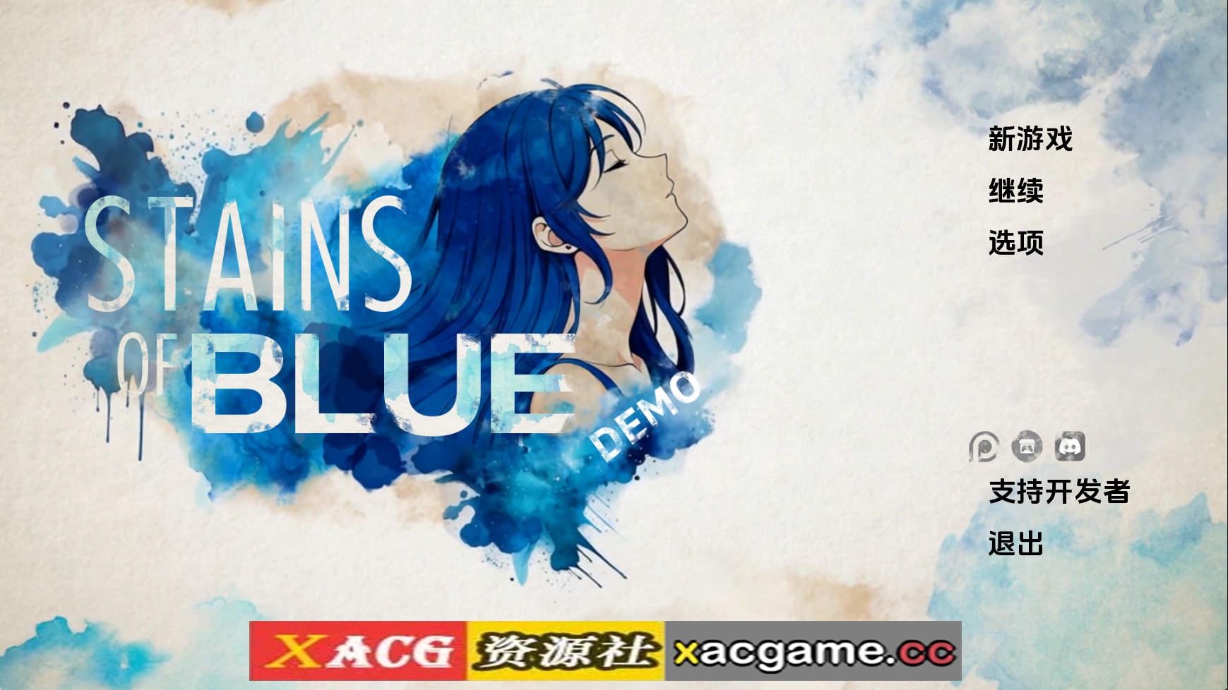 【PC+安卓+IOS/欧美SLG】蓝色污渍v1.4b AI版【1.09G/汉化/动态/更新】