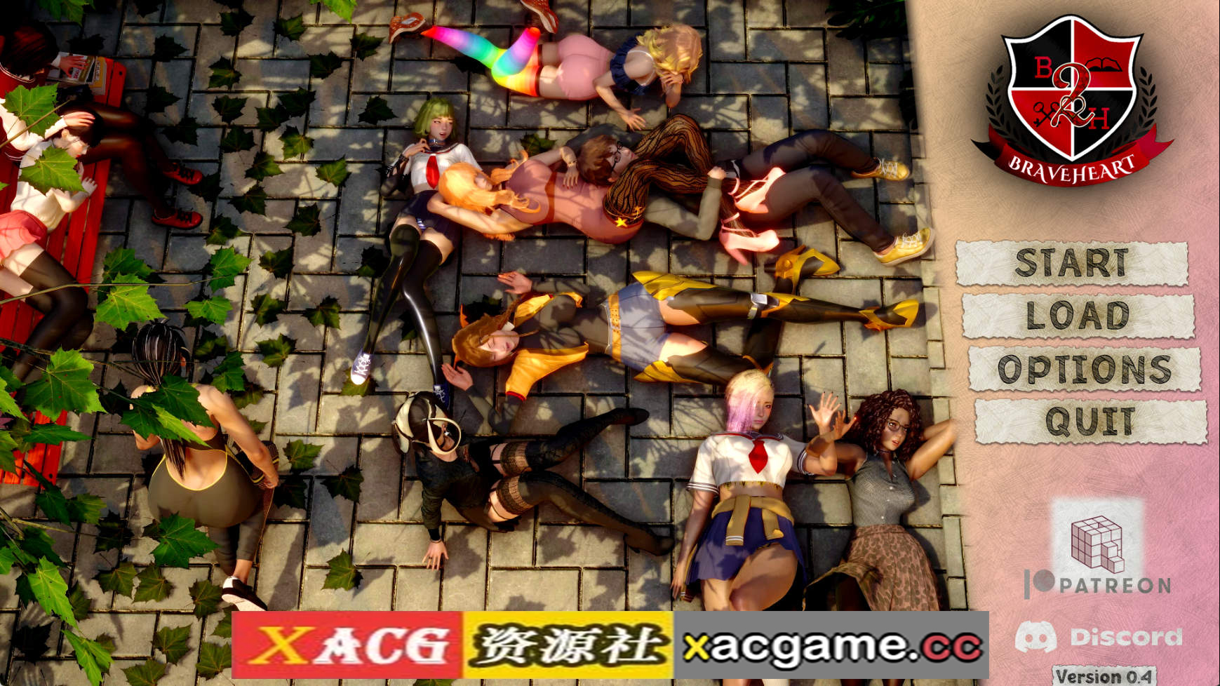 【PC/欧美SLG】勇敢者学院2v0.4赞助 AI版【3.30G/汉化/动态/更新】